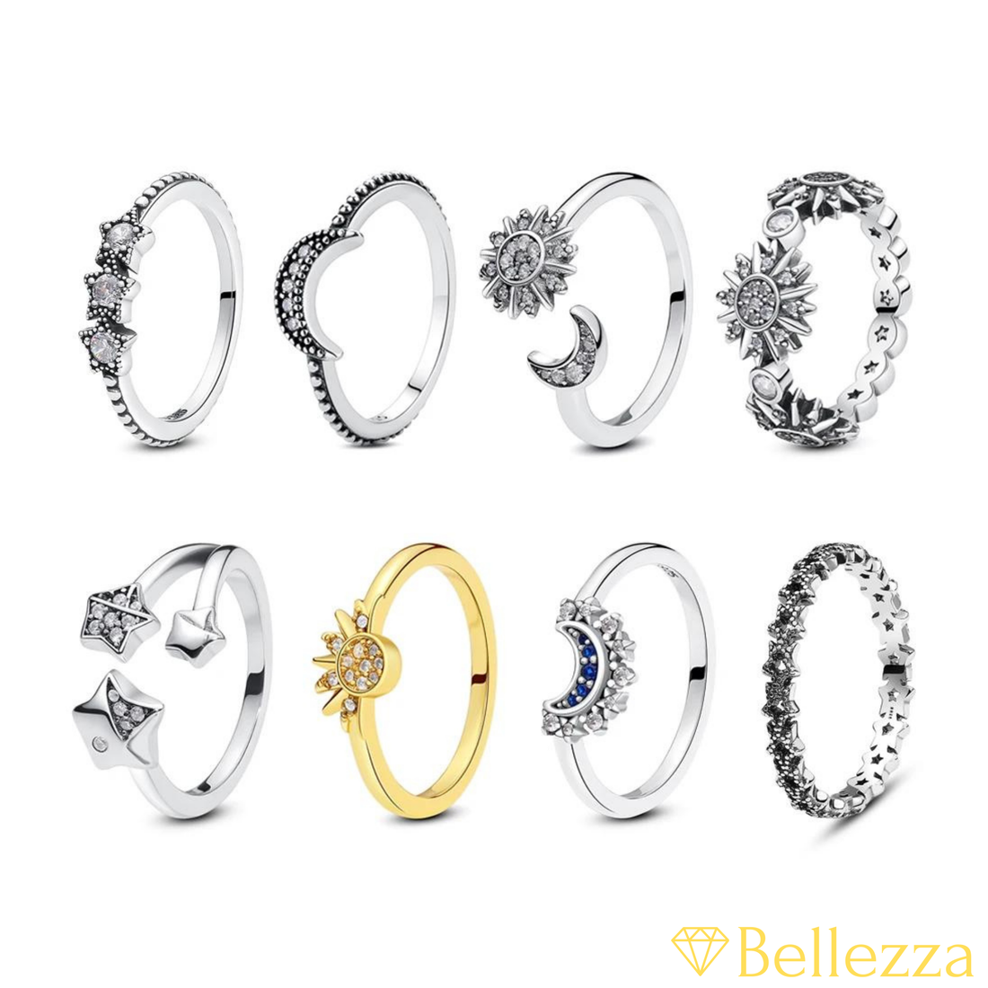 Bellezza Prsteni Bliss | Srebro