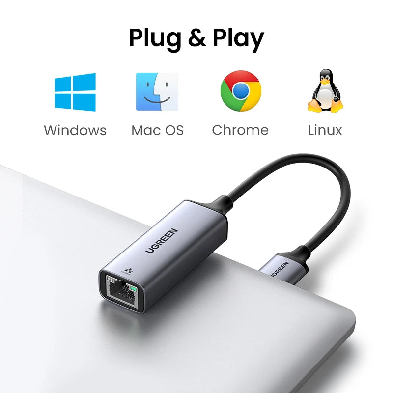 Ethernet Adapter USB3.0 1000Mbps | Internet USB Lan