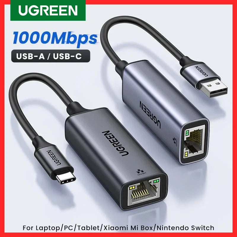 USB 3.0 Ethernet adapter + Type-c nastavak