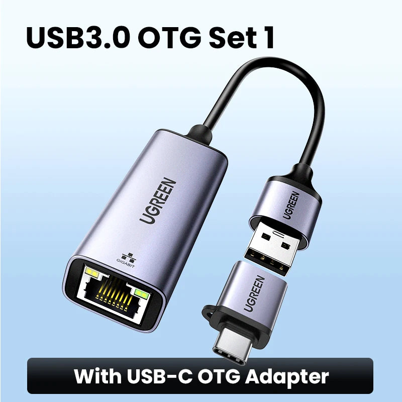 Ethernet Adapter USB3.0 1000Mbps | Internet USB Lan